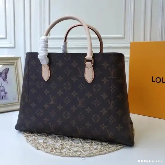 Aaa replica bags Vuitton TOTE Louis FLOWER 0506